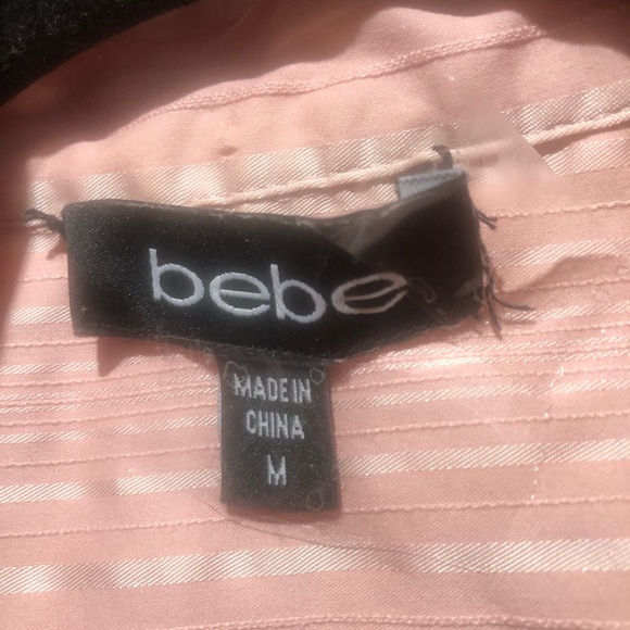 Bebe corset style button down top - Picture 5 of 9